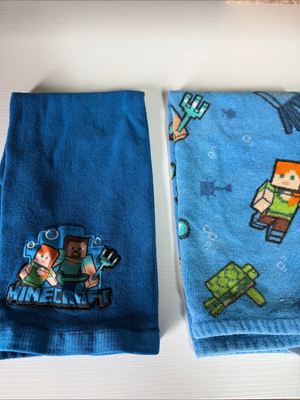 Minecraft Hand Towels Set - 2 Pack